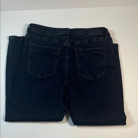 ASOS Classic Dark Five Pocket Slim Leg Blue Jeans Sz 32/26 - Picture 2 of 8